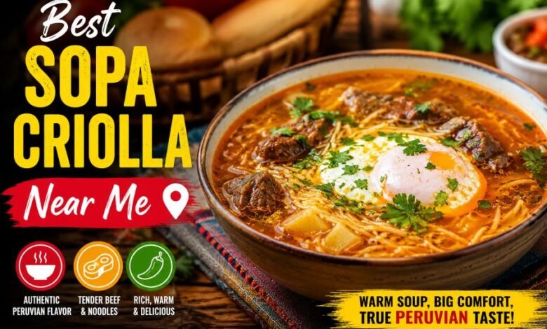 Best Sopa Criolla Near Me