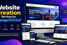 website creation services by Garage2Global