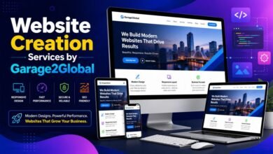 website creation services by Garage2Global
