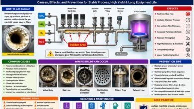 Gas Buildup in Manifold CVD Machines