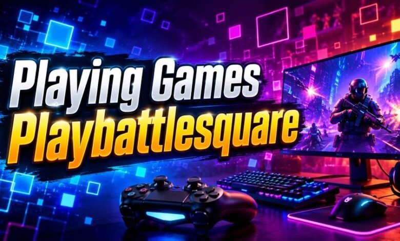 Playing Games PlayBattleSquare