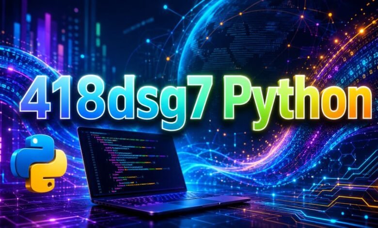 418dsg7 Python